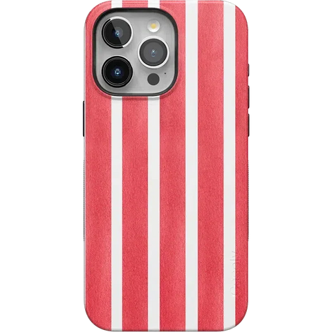 East Coast Summer | Red Stripes Case
