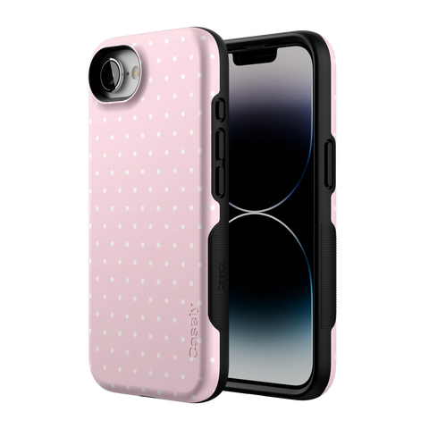 On the Dot | Pink & White Polka Dot Case