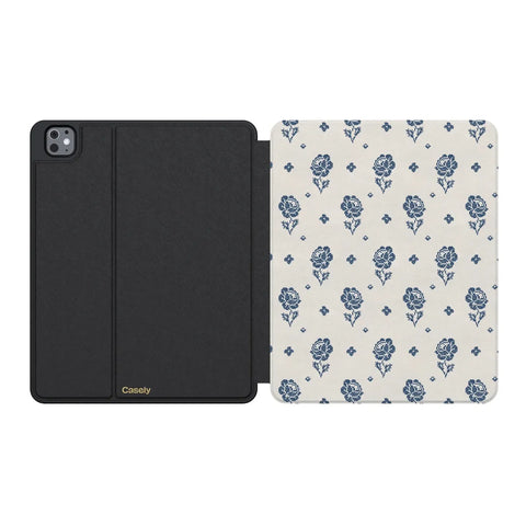Seaside Stitch | Vintage Roses iPad Case