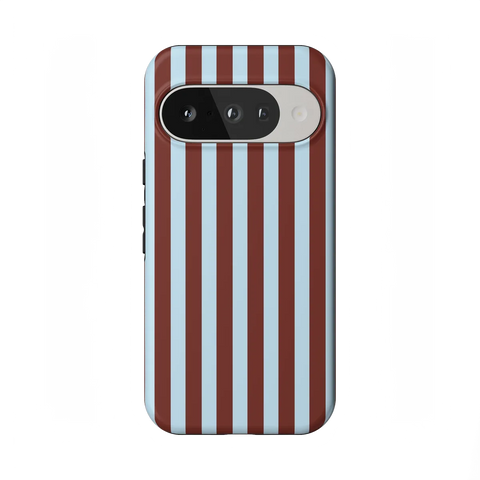 Sunday in Brooklyn | Blue Stripes Case