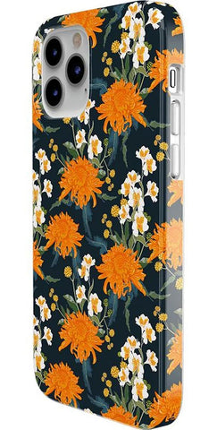 Off Tropic Floral | Exotic Orange Flower Case