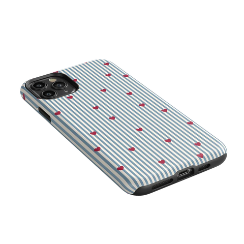 Love Lines | Blue Stripes Case