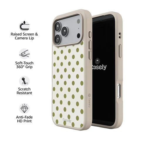 Spotted in SoHo | Green Polka Dot Case