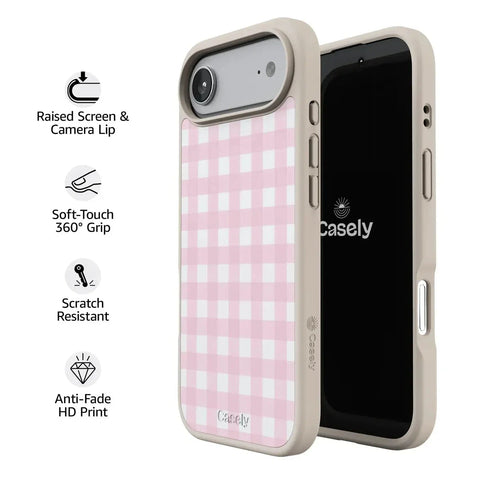 Pink Plaid | Sunday Best Case