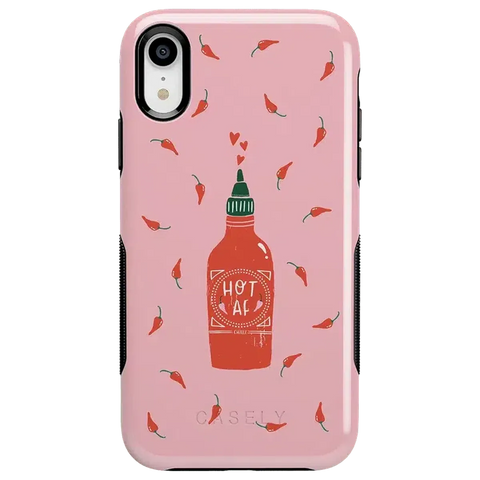 Spicy AF | Pink Chili Hot Sauce Case