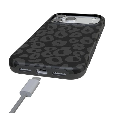 Into the Wild | Black Leopard Case