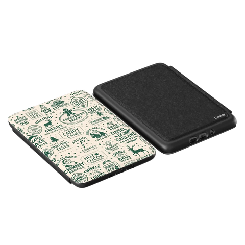 Santa's Stamps | Holiday Market Kindle Case