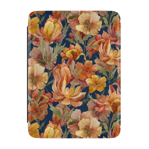 Fallen Gold | Antique Floral Kindle Case