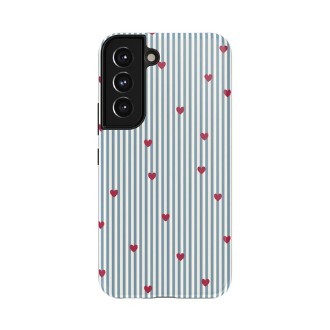 Love Lines | Blue Stripes Case