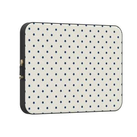 Tiny Stars | Blue & White Laptop Case