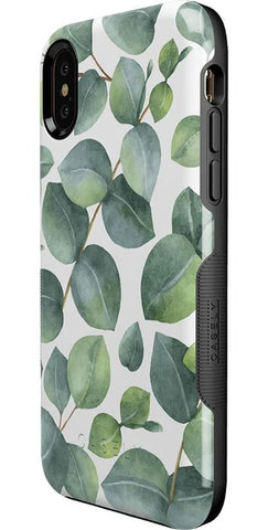 Leaf Me Alone | Green Floral Print Case