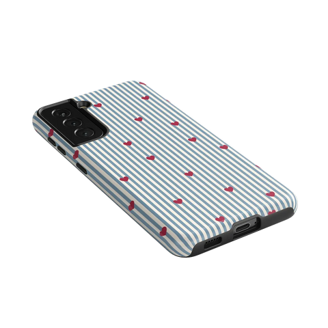 Love Lines | Blue Stripes Case