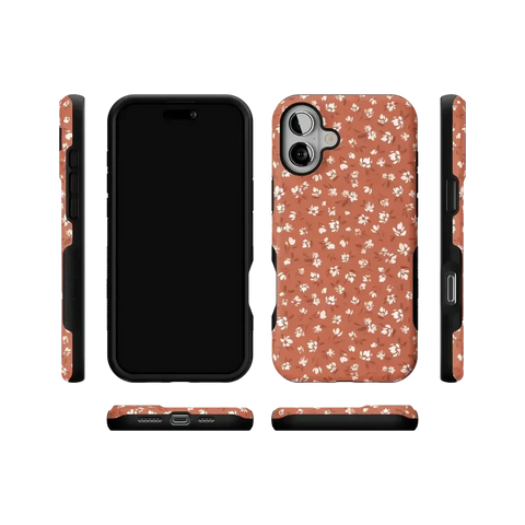 Mocha Meadow | Tiny Flowers Case