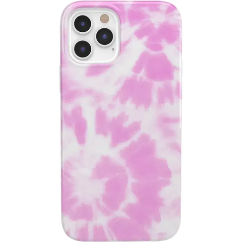 Down for Whatever | Light Pink Tie Dye Case