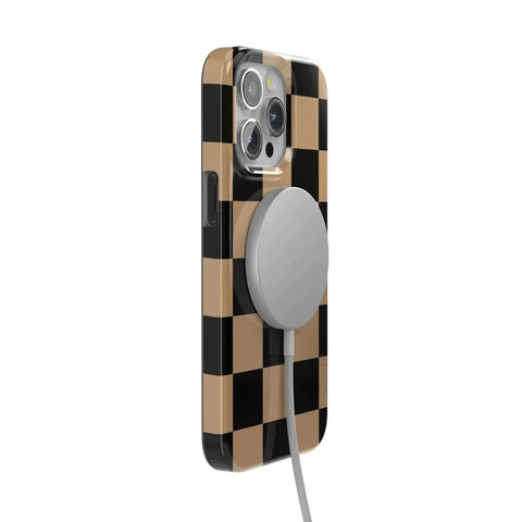 Fit Check | Black & Brown Checkerboard Case