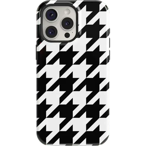 Houndstooth | High Contrast Design Case