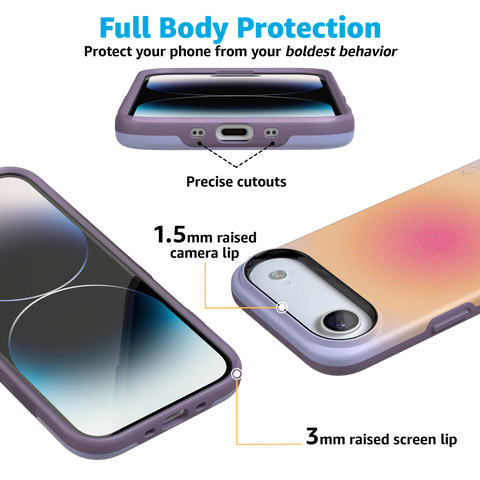Sunset Halo | Rainbow Aura Case