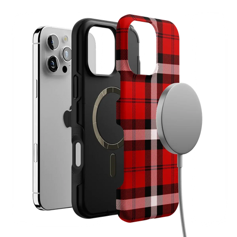 As if! | Red Plaid Case