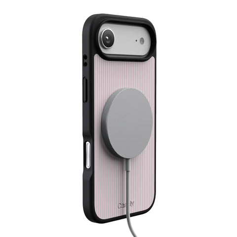 Stripes and the City | Light Pink Pinstripe Case