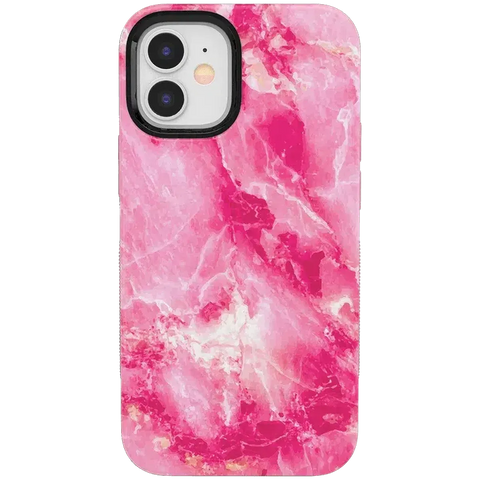 Pretty in Pink | Hot Pink Marble Case
