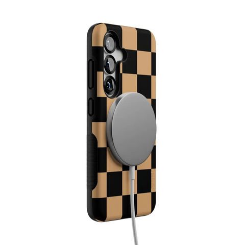 Fit Check | Black & Brown Checkerboard Case