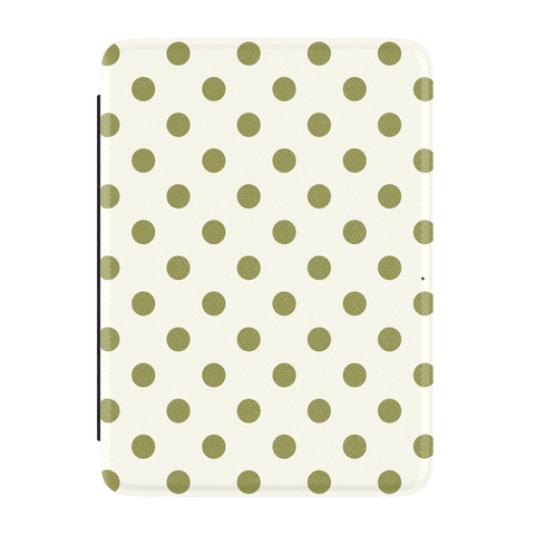 Spotted in SoHo | Green Polka Dot Kindle Case