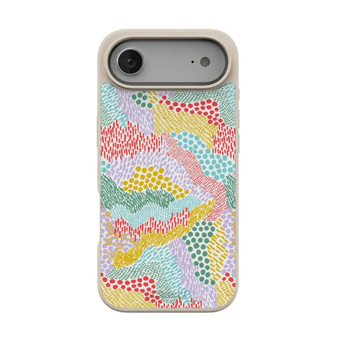 Color Me Happy | Pattern Colorblock Case