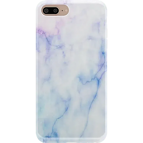 Cotton Candy | Blue & Purple Marble Case