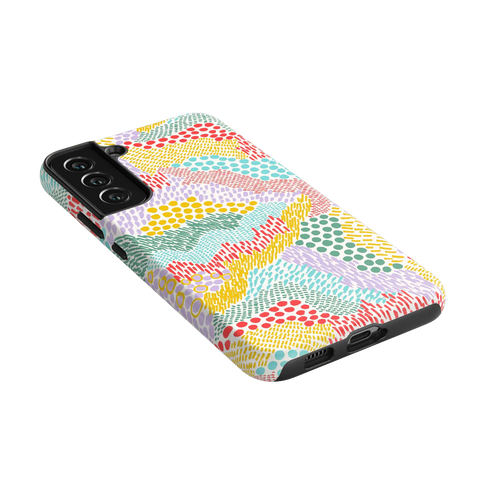 Color Me Happy | Pattern Colorblock Case