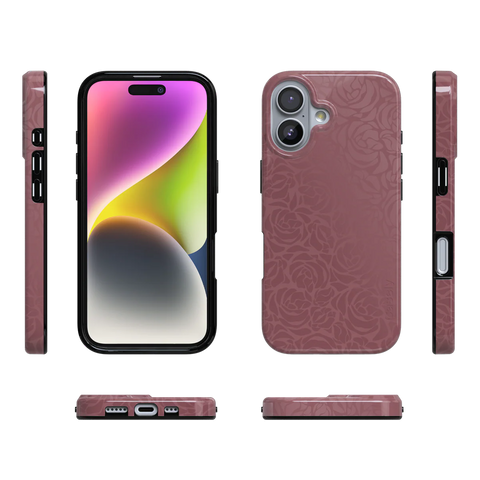 Bordeaux Rose | Moody Monochrome Case
