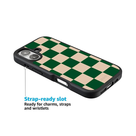 Fit Check | Green Checkerboard Case