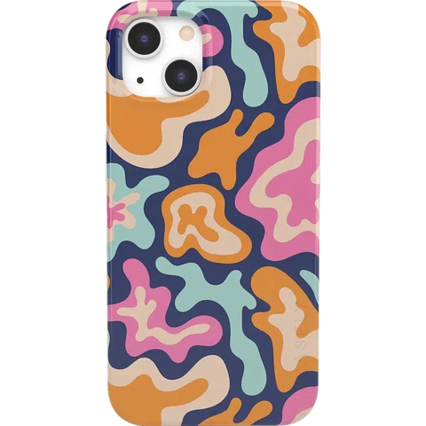 Midnight Color Splash | Abstract Retro Case