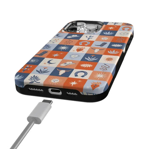 Dirt Road Chic | Western Squares Case