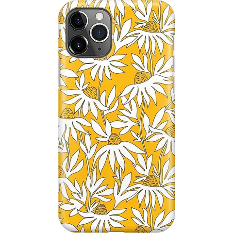 Wild About You | Yellow Floral Case