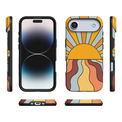 Shine On | Retro Sunset Case