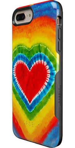 I Heart Tie Dye | Rainbow Heart Case