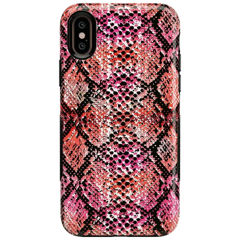 Snake Along | Red Snake Skin Case