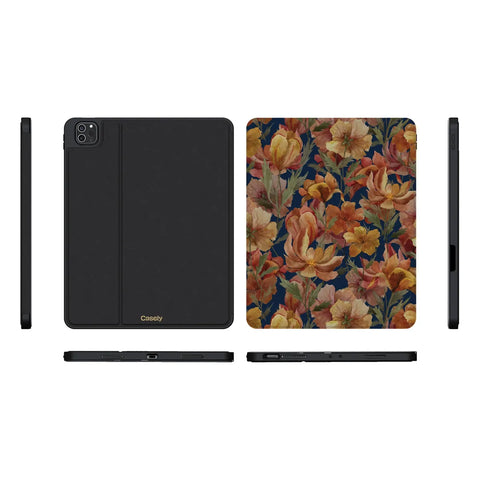 Fallen Gold | Antique Floral iPad Case
