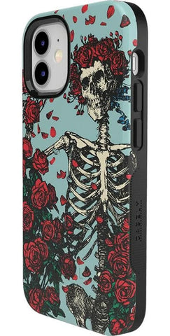 Forever Grateful | Grateful Dead Skeleton Floral Case