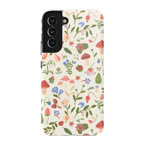 Garden Party | Mushroom Floral Case