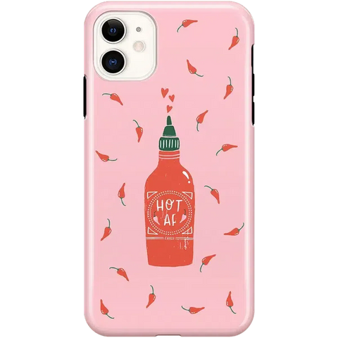 Spicy AF | Pink Chili Hot Sauce Case