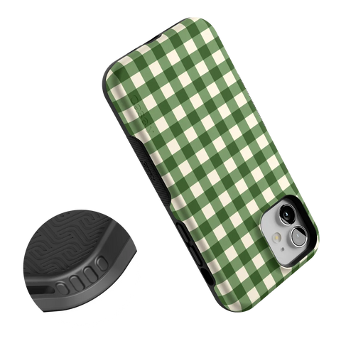Checked Twice | Green Plaid Case