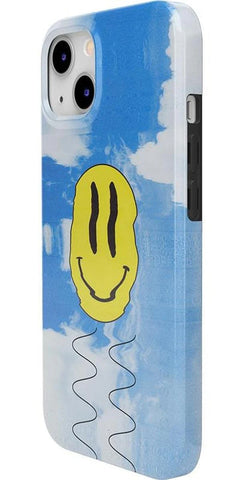 On Cloud Nine | Glitch Smiley Face Case