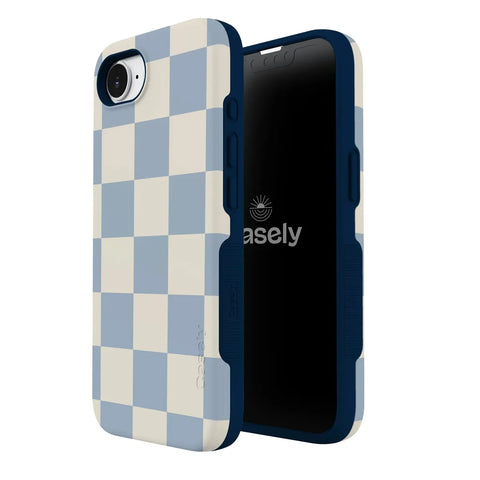 Fit Check | Light Blue Checkerboard Case