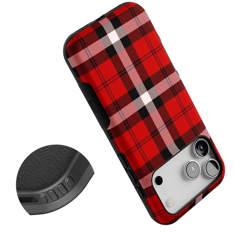 As if! | Red Plaid Case
