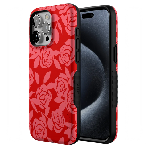 Final Rose | Red & Pink Floral Case