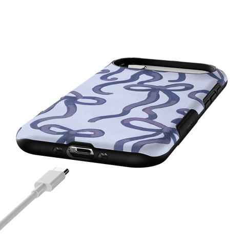 Love Me Knot | Blue Bow Case