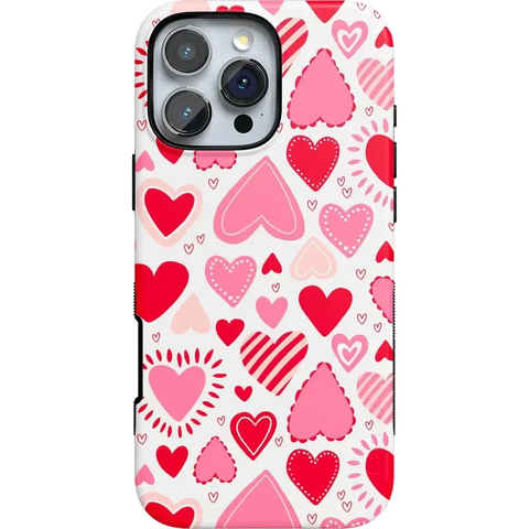 Love Struck | Heart Stickers Case