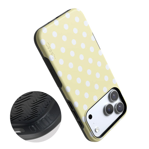 Spotted in SoHo | Yellow Polka Dot Case