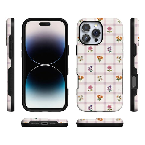 Meadow Check | Floral Gingham Case